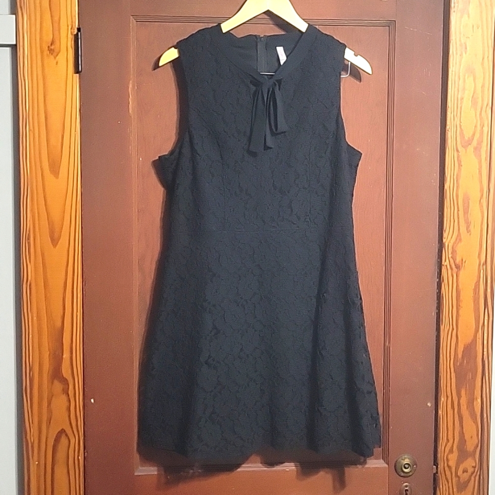 Xhilaration Black Lace Dress Size XXL